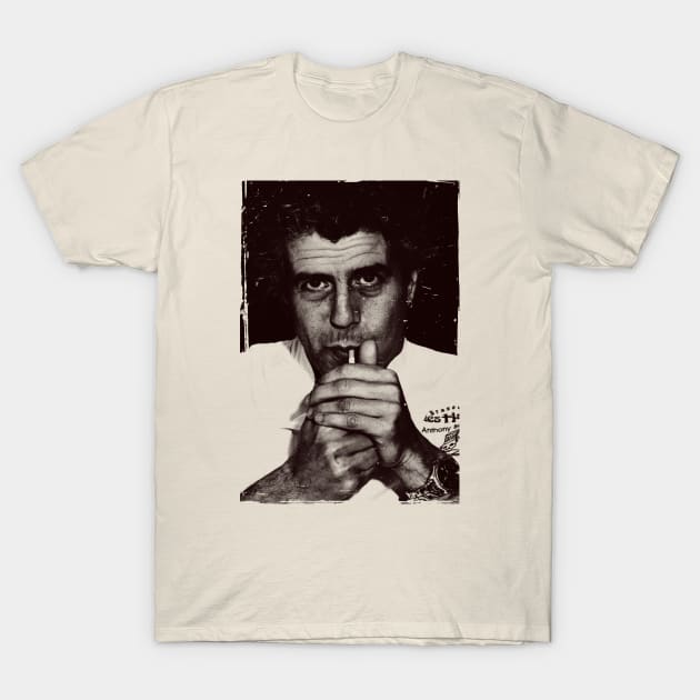anthony bourdain T-Shirt by small alley co